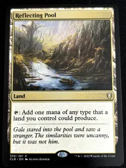 1x MTG Reflecting Pool - Commander Legends: Battle for Baldur's Gate (CLB) #358 - Image 1