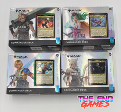 Magic Final Fantasy Commander Deck Display Collector Edition Full Set New/Sealed - Image 1