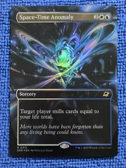 MTG 1x Space-Time Anomaly (Borderless) - Edge of Eternities Rare Foil 315 - Image 1