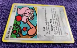 Lickitung 37/112 FireRed & LeafGreen Reverse Holo Pokemon *NICE* - Image 2