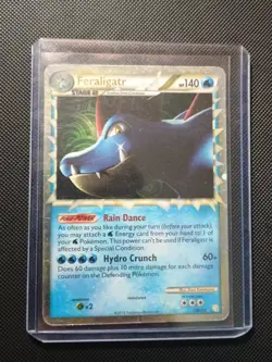 Feraligatr Prime 108/123 HeartGold SoulSilver MP Vintage Pokemon Cards TCG - Image 1