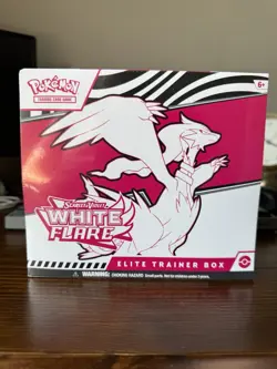 Factory Sealed Pokemon TCG White Flare Elite Trainer Box (ETB) - Image 1