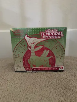 Pokemon TCG: Scarlet and Violet: Temporal Forces: Elite Trainer Box: Iron Leaves - Image 1