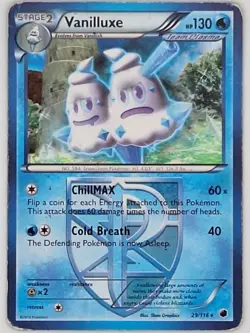 Vanilluxe 29/116 Pokemon - Black and White Plasma Freeze HP - Image 1