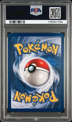 1999 POKEMON FOSSIL 1ST ED #10 LAPRAS-HOLO PSA 8 - Image 2