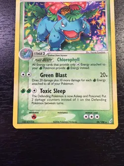 Super Clean!! Venusaur 28/100 Crystal Guardians Pokemon TCG 2006 Holo LP-NM - Image 2