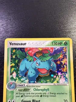 Super Clean!! Venusaur 28/100 Crystal Guardians Pokemon TCG 2006 Holo LP-NM - Image 3