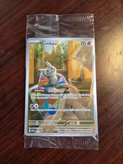 Sealed Promo Mimikyu SVP 075 Paldean Fates Elite Trainer Box Pokemon TCG - Image 1