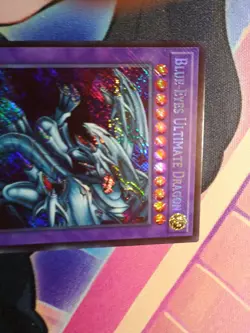 Blue-Eyes Ultimate Dragon LCKC-EN057 Secret Rare Yugioh Holo Foil Bleed NM - Image 2