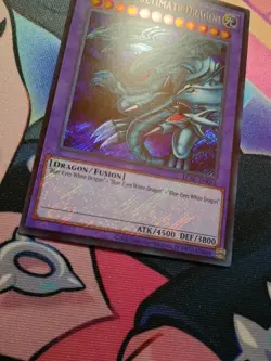 Blue-Eyes Ultimate Dragon LCKC-EN057 Secret Rare Yugioh Holo Foil Bleed NM - Image 4