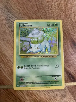 Bulbasaur 001/034 CLV Pokemon Trading Card Game Classic Collection NM - Image 1