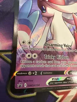 Dark Sylveon V - SWSH134 Promo Holo NM Pokemon SWSH: Sword & Shield Promo Cards - Image 4