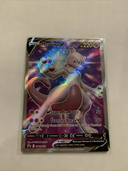 Mewtwo V SWSH229 SWSH: Sword & Shield Promo Card Holo Pokemon TCG - Image 1