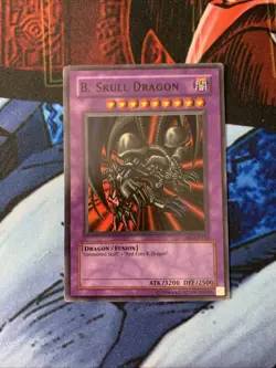 Yu-Gi-Oh TCG B. Skull Dragon DB1-EN153 Unlimited Super Rare Card LP-NM - Image 2