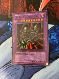 Yu-Gi-Oh TCG B. Skull Dragon DB1-EN153 Unlimited Super Rare Card LP-NM - Image 3
