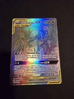 Arceus & Dialga & Palkia GX Secret Rare Card 258/236 2019 Cosmic Eclipse MINT - Image 1