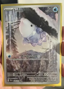 Snom Scarlet & Violet Temporal Forces 168/162 Card in NM Condition - Image 1