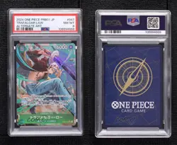 2024 One Piece Card Game: Premium PRB-01 Japanese Reprint Trafalgar Law PSA 8 - Image 3