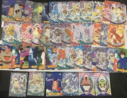 Lot of Pokemon Topps Cards Few Holos Some Duplicates As Shown - Image 1