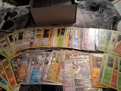 Pokemon TCG 450+ Bulk Card Lot - Vintage, C/UC, Rare, Holos, EX,etc. 1999-24 - Image 1