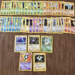 Pokemon Bulk WOTC 55 Card Vintage Rare Lot Collection - No Duplicates - Image 1