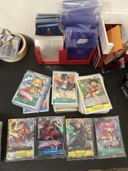One Piece TCG The Best Vol. 2 PRB-02 - Card Lot Of (243) All Foils 79 R,10 SR - Image 3