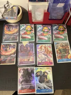 One Piece TCG The Best Vol. 2 PRB-02 - Card Lot Of (243) All Foils 79 R,10 SR - Image 4