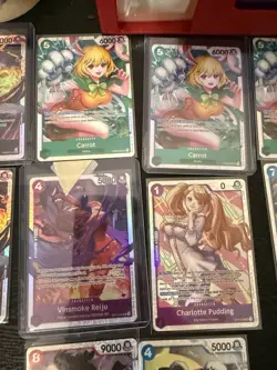 One Piece TCG The Best Vol. 2 PRB-02 - Card Lot Of (243) All Foils 79 R,10 SR - Image 5