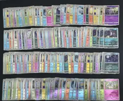 230+ Lot Eevee Umbreon Sylveon Leafeon mix holo Gem Pack Pokemon Card SQ - Image 1