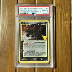 PSA 10 Umbreon Gold Star Holo Pokemon Celebrations Classic Collection Card - Image 1