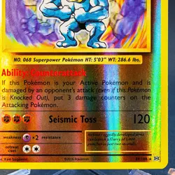 Pokemon Machamp 59/108 NM- Reverse Holo XY Evolutions TCG Card - Image 4