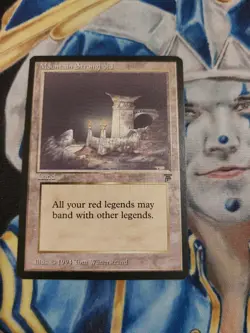 Mountain Stronghold MTG Legends Uncommon Land Near-Mint x1 GG3 - Image 1