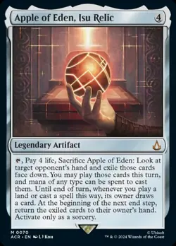 1 x Apple of Eden, Isu Relic - Foil - Universes Beyond: Assassin's Creed - NM-Mi - Image 1