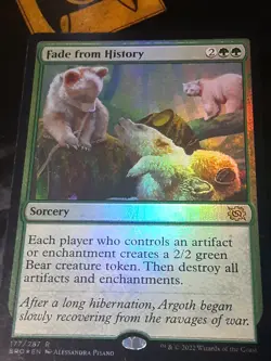 Fade from History FOIL , The Brothers War , Light play , MTG , FREESHIPPING - Image 3