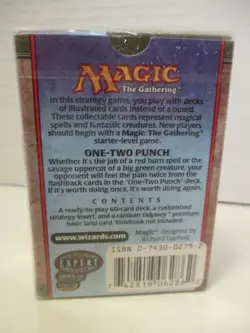 Magic The Gathering ODYSSEY One-Two Punch Deck (Expert) Factory Sealed/NEW - Image 4