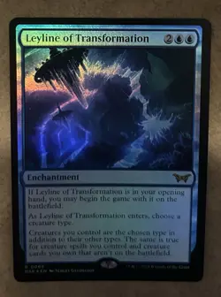 Foil* Leyline of Transformation - Duskmourn: House of Horror - NM MTG - Image 1