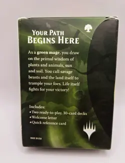 Magic The Gathering MTG Green Mage Welcome Deck 2017 New Never Played - Image 2