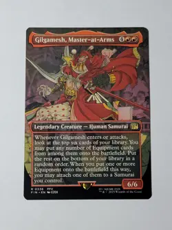 Gilgamesh, Master-at-Arms (Borderless) Final Fantasy Regular - Image 1
