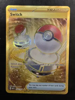 Switch 206/165 Hyper Rare - Pokemon Scarlet & Violet 151 - NM - Image 1