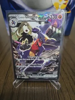 Pokemon TCG Destined Rivals Cynthia's Garchomp EX SIR 232/182 - Image 4