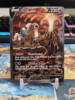 Entei v Crown Zenith Galarian Gallery Holo Ultra Rare Pokemon TCG GG36/GG70 NM - Image 1