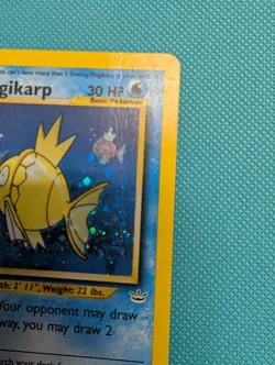 Shining Magikarp 66/64 Holo Pokemon Neo Revelation 2001 Vintage - (LP) TCG 01 - Image 3