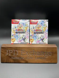 2x Pokemon TCG Prismatic Evolutions Booster Bundle - New Factory Sealed US Ship - Image 1