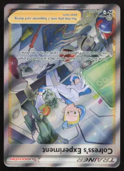 Pokemon TCG Crown Zenith: Galarian Gallery #GG59/GG70 Colress's Experiment NM - Image 1