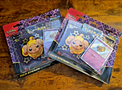 LOT of 2 Pokemon Paldean Fates Tech Sticker 3 Booster Pack - Fidough 172071_1 - Image 2
