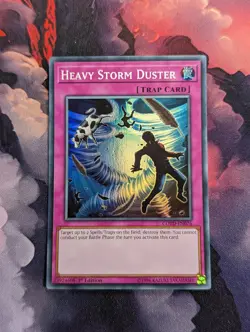 Yugioh - Heavy Storm Duster - COTD-EN076 - Super Rare - 1st Edition - LP - Image 1
