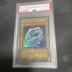 Yu-Gi-Oh! Blue-Eyes White Dragon SDK-001 1st Edition PSA 8 - Image 2