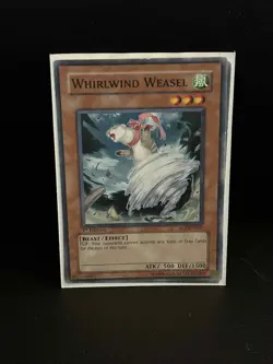 Whirlwind Weasel - EOJ-EN025 - Common - 1st Edition Enemy of Justice Yu-Gi-Oh! M - Image 1