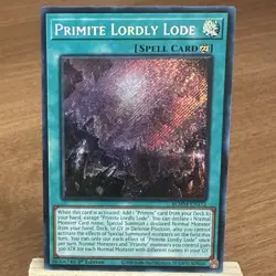 Primite Lordly Lode 1st Edition BLMM-EN172 Secret Rare Yugioh TCG - Image 1