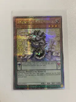 Archfiend Eccentrick RA04-EN017 Quarter Century Secret Rare 1st Ed Yugioh NM - Image 1